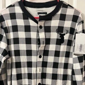 Silver Lilly onesie pajama